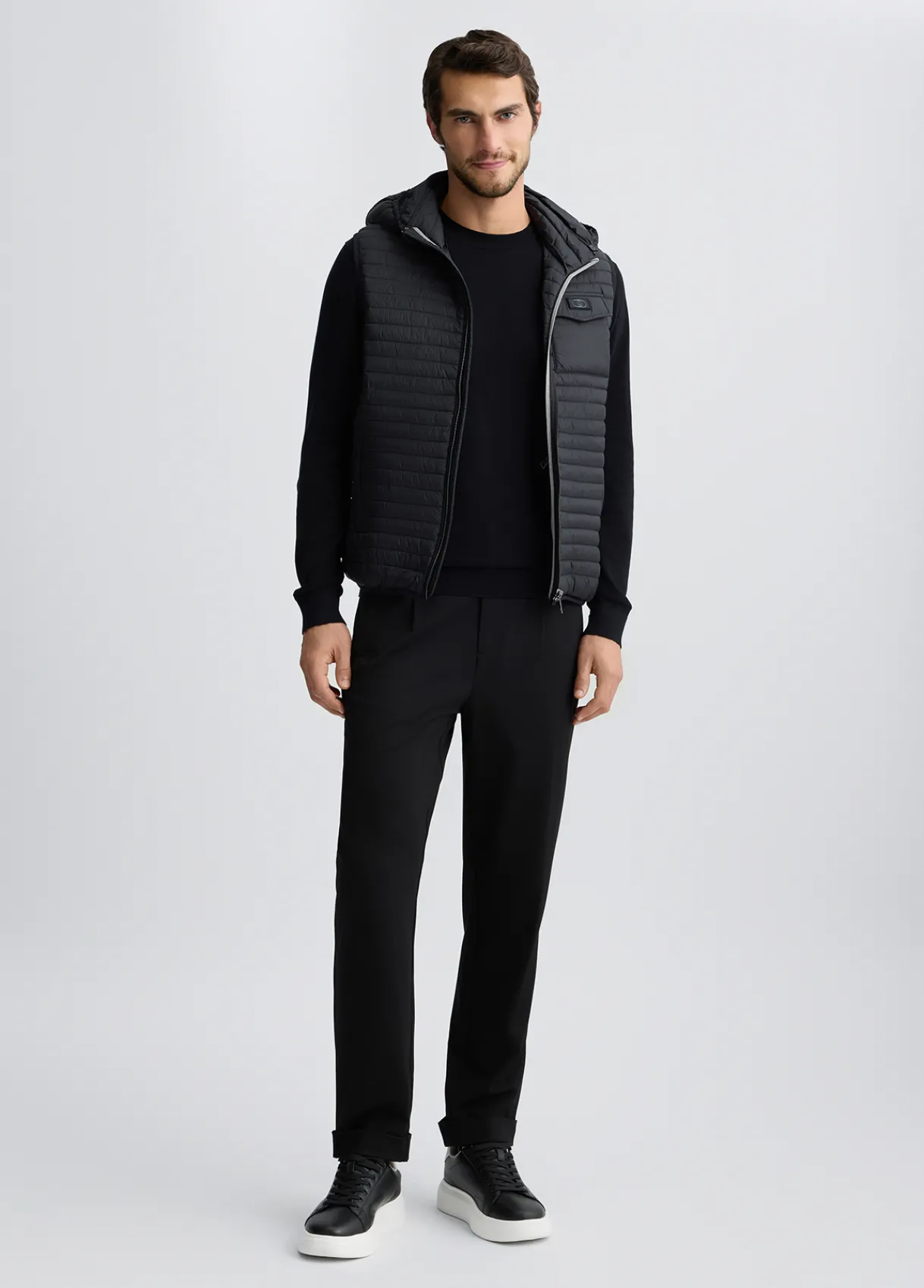 Liu Jo Gilet avec capuche amovible|Homme Pardessus