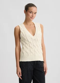Liu Jo Gilet avec perles|Femme Mailles