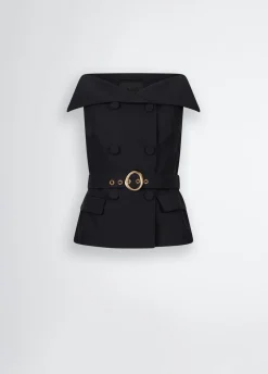 Liu Jo Gilet croisé avec ceinture|Femme Vestes|Tailleurs