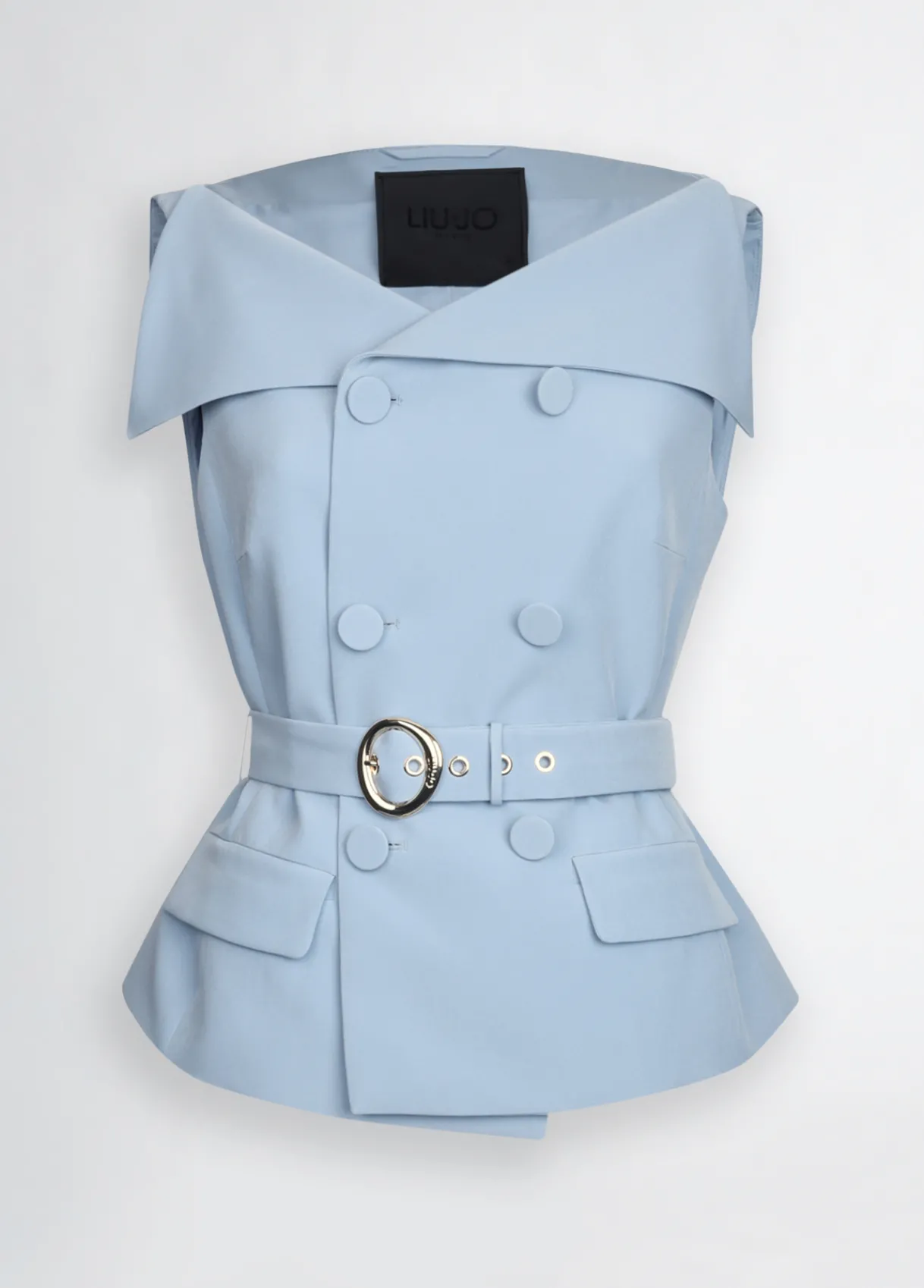 Liu Jo Gilet croisé avec ceinture|Femme Vestes|Tailleurs