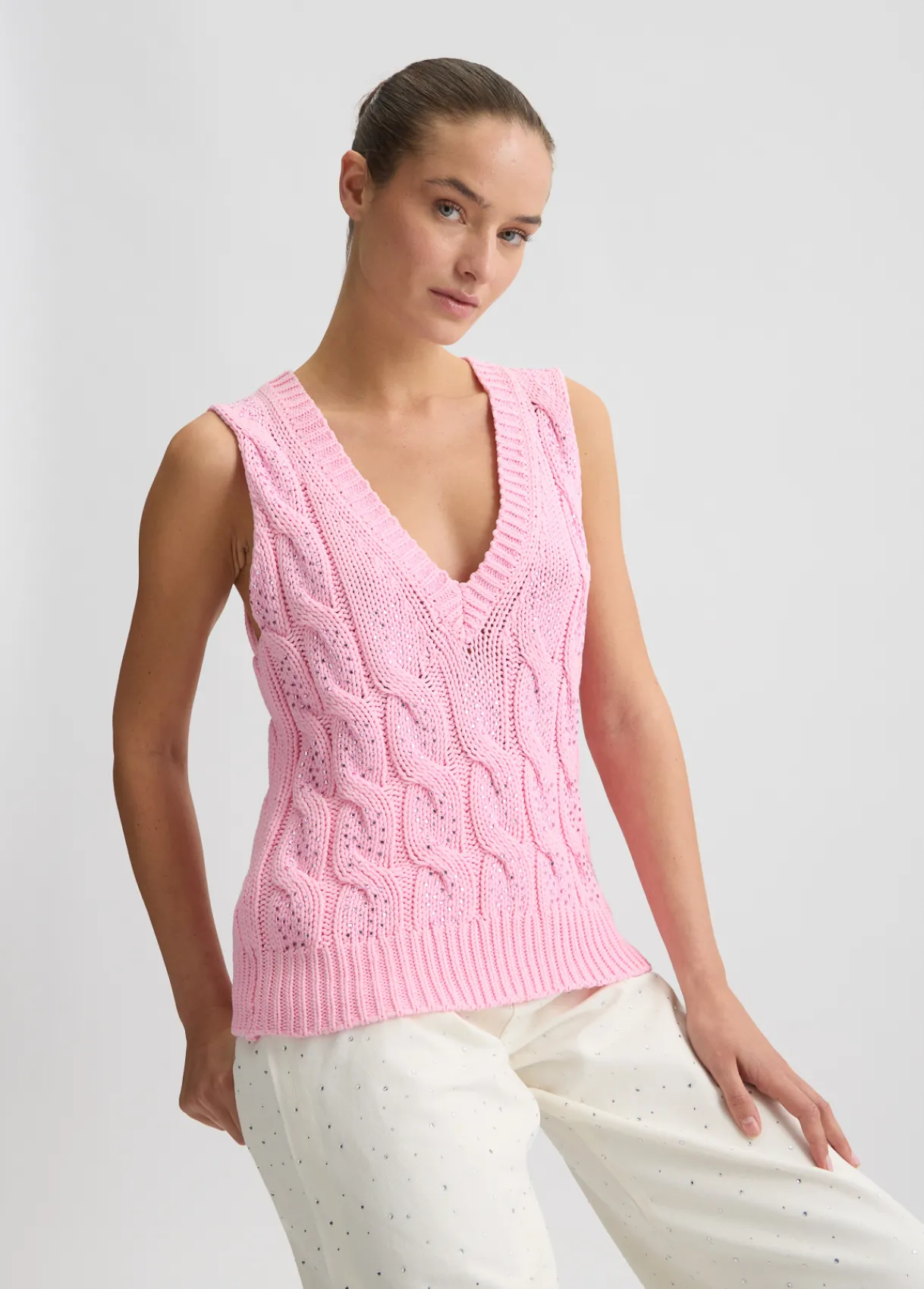 Liu Jo Gilet en maille|Femme Mailles