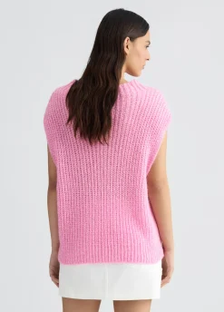 Liu Jo Gilet en mohair avec sequins|Femme Mailles
