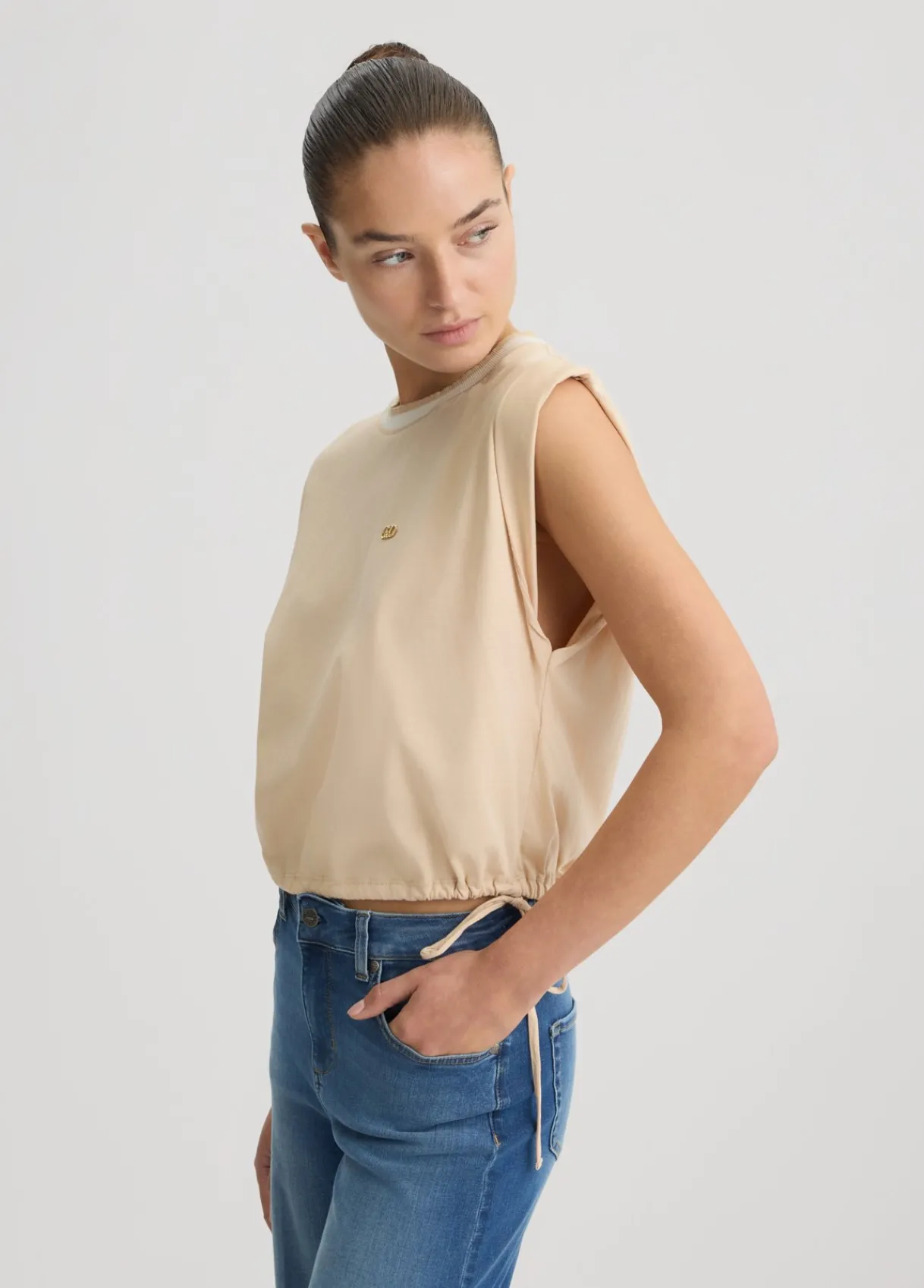 Liu Jo Haut avec liens|Femme Vêtements De Sport|T-Shirts Et Tops