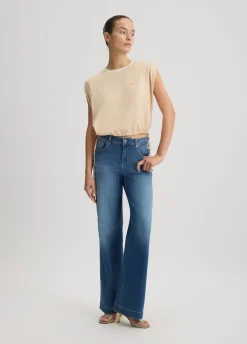 Liu Jo Haut avec liens|Femme Vêtements De Sport|T-Shirts Et Tops