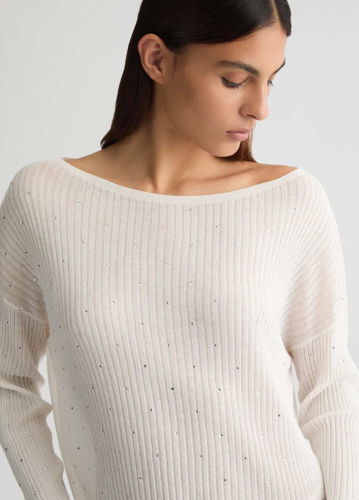 Liu Jo Haut avec strass|Femme Mailles