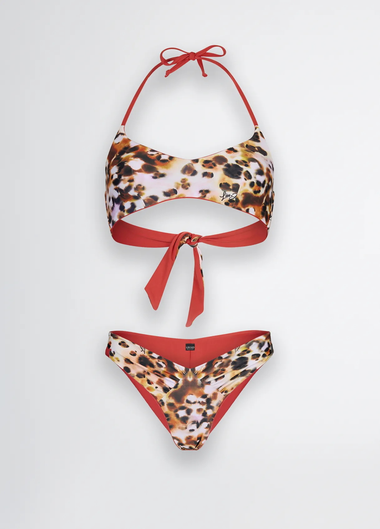 Liu Jo Haut de bikini et slip en animalier|Femme Mode Plage