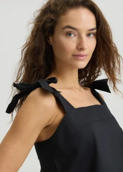 Liu Jo Haut en coton avec nœuds|Femme Mode Plage|T-Shirts Et Tops