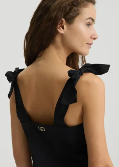 Liu Jo Haut en coton avec nœuds|Femme Mode Plage|T-Shirts Et Tops