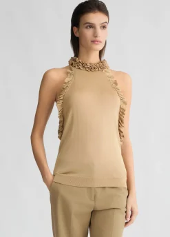 Liu Jo Haut en maille avec volants|Femme Mailles