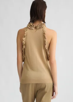 Liu Jo Haut en maille avec volants|Femme Mailles