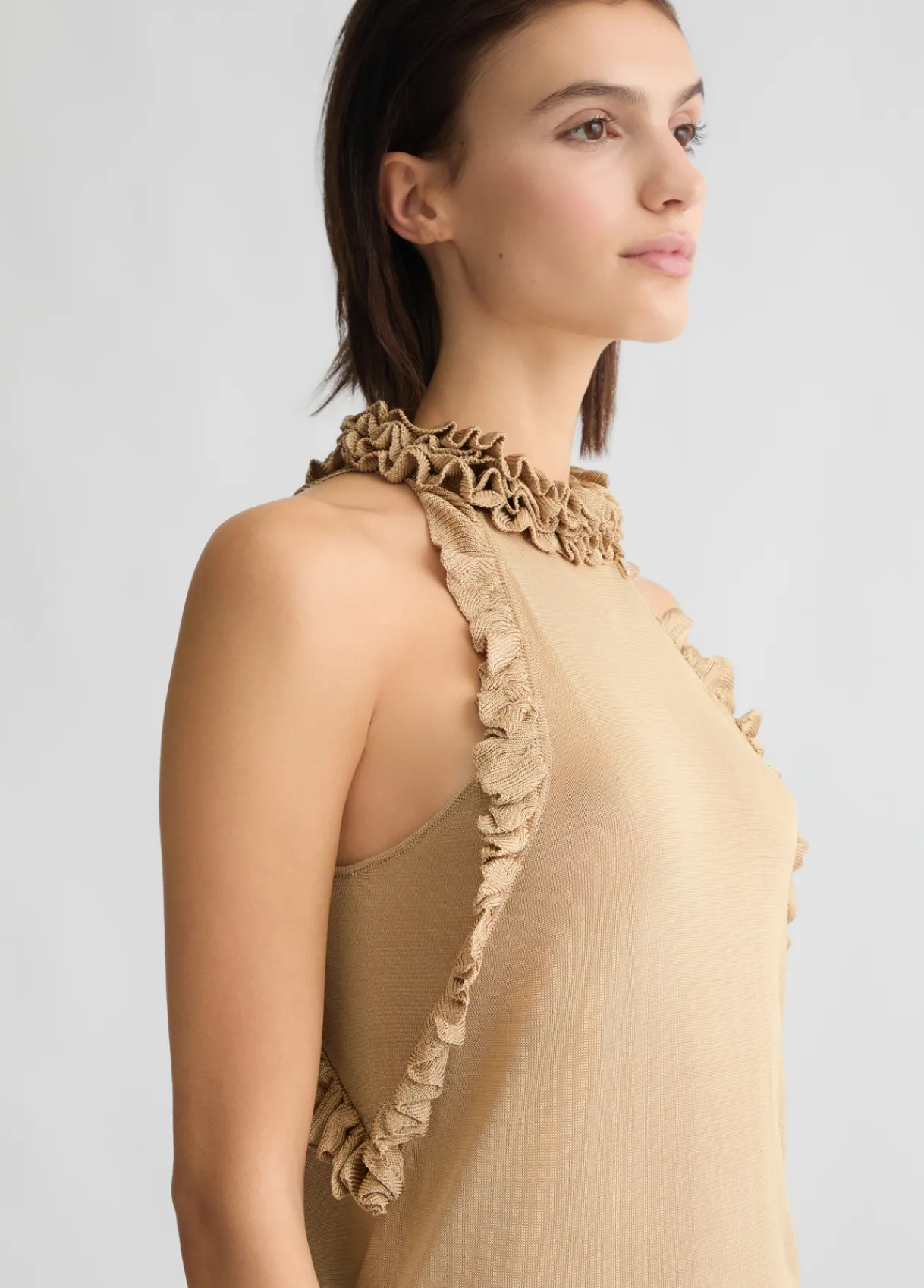 Liu Jo Haut en maille avec volants|Femme Mailles