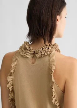 Liu Jo Haut en maille avec volants|Femme Mailles