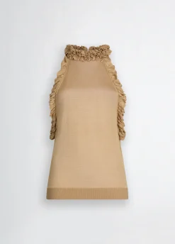 Liu Jo Haut en maille avec volants|Femme Mailles