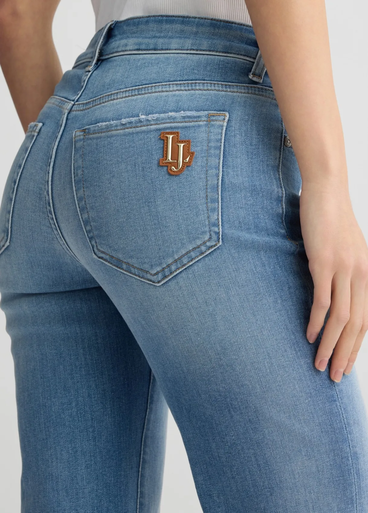 Liu Jo Jean à jambe droite et taille basse|Femme Jeans Droit