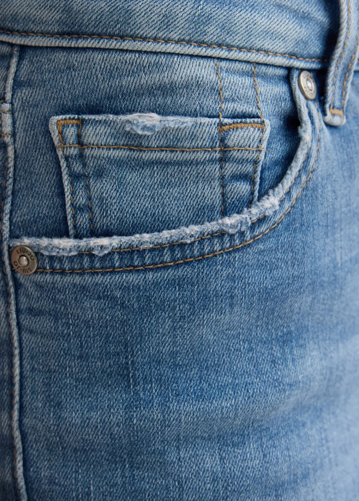Liu Jo Jean à jambe droite et taille basse|Femme Jeans Droit