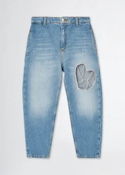 Liu Jo Jean avec cœur|Enfant Pantalons & Jupes