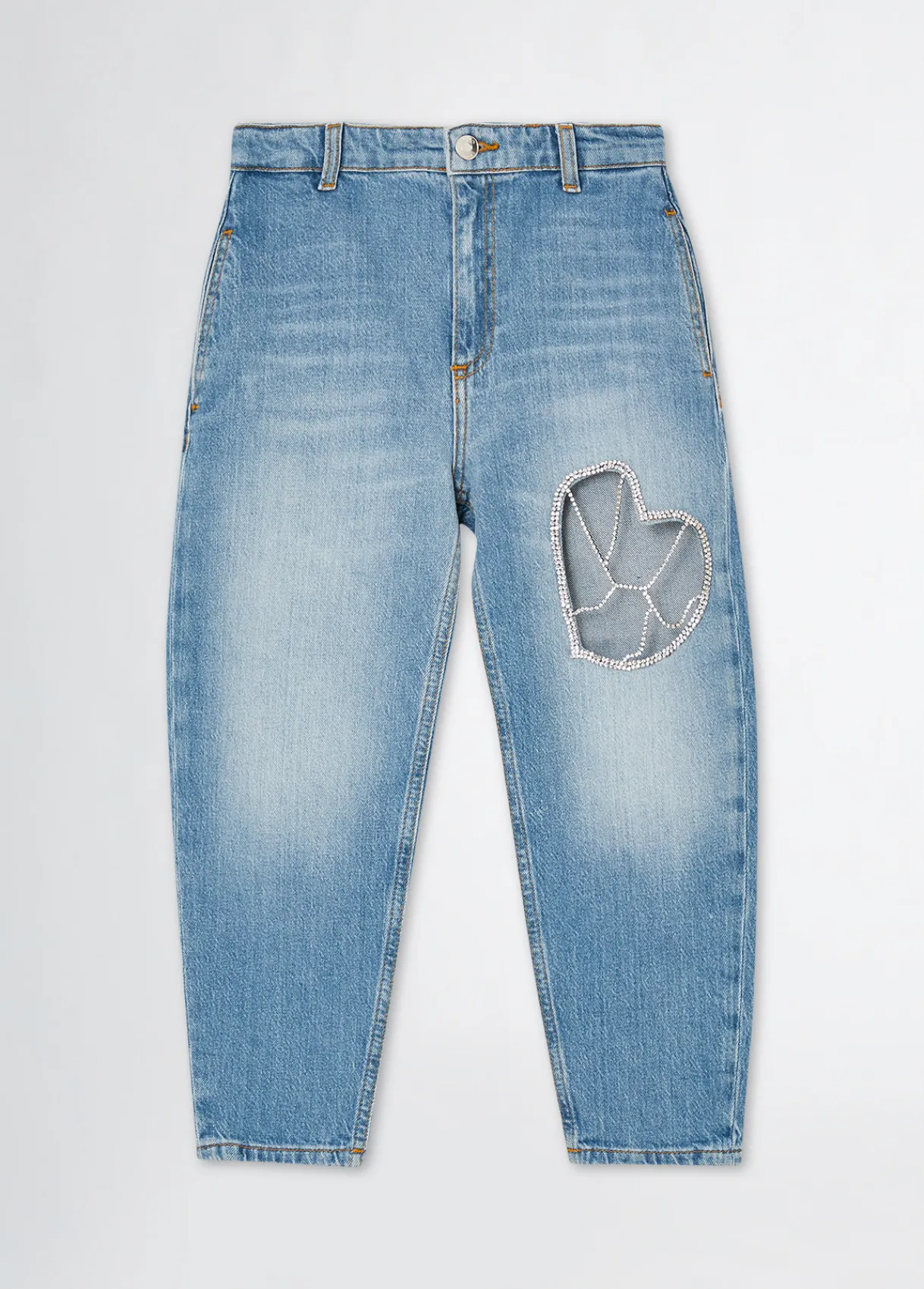 Liu Jo Jean avec cœur|Enfant Pantalons & Jupes