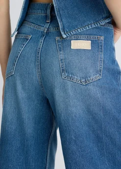 Liu Jo Jean baggy à taille basse|Femme Jeans Droit