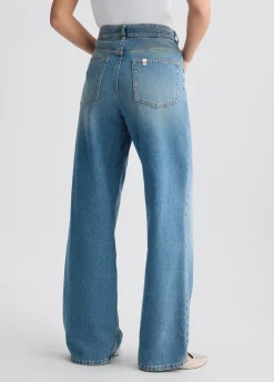 Liu Jo Jean baggy à taille haute|Femme Jeans Droit