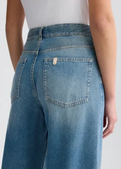 Liu Jo Jean baggy à taille haute|Femme Jeans Droit