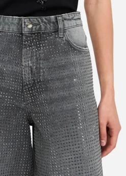Liu Jo Jean baggy avec clous|Femme Jeans Droit