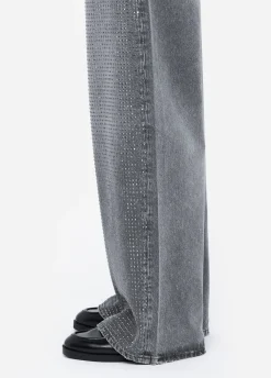 Liu Jo Jean baggy avec clous|Femme Jeans Droit