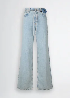Liu Jo Jean baggy en coton|Femme Jeans Droit