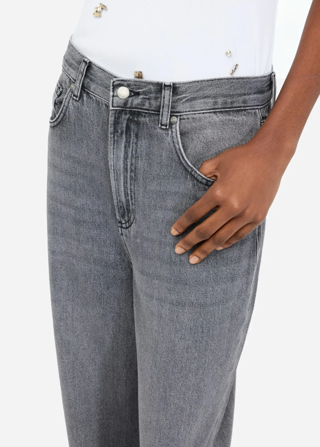 Liu Jo Jean baggy Better|Femme Jeans Droit