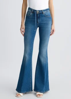 Liu Jo Jean bootcut avec ceinture|Femme Jeans Patte D'Eph