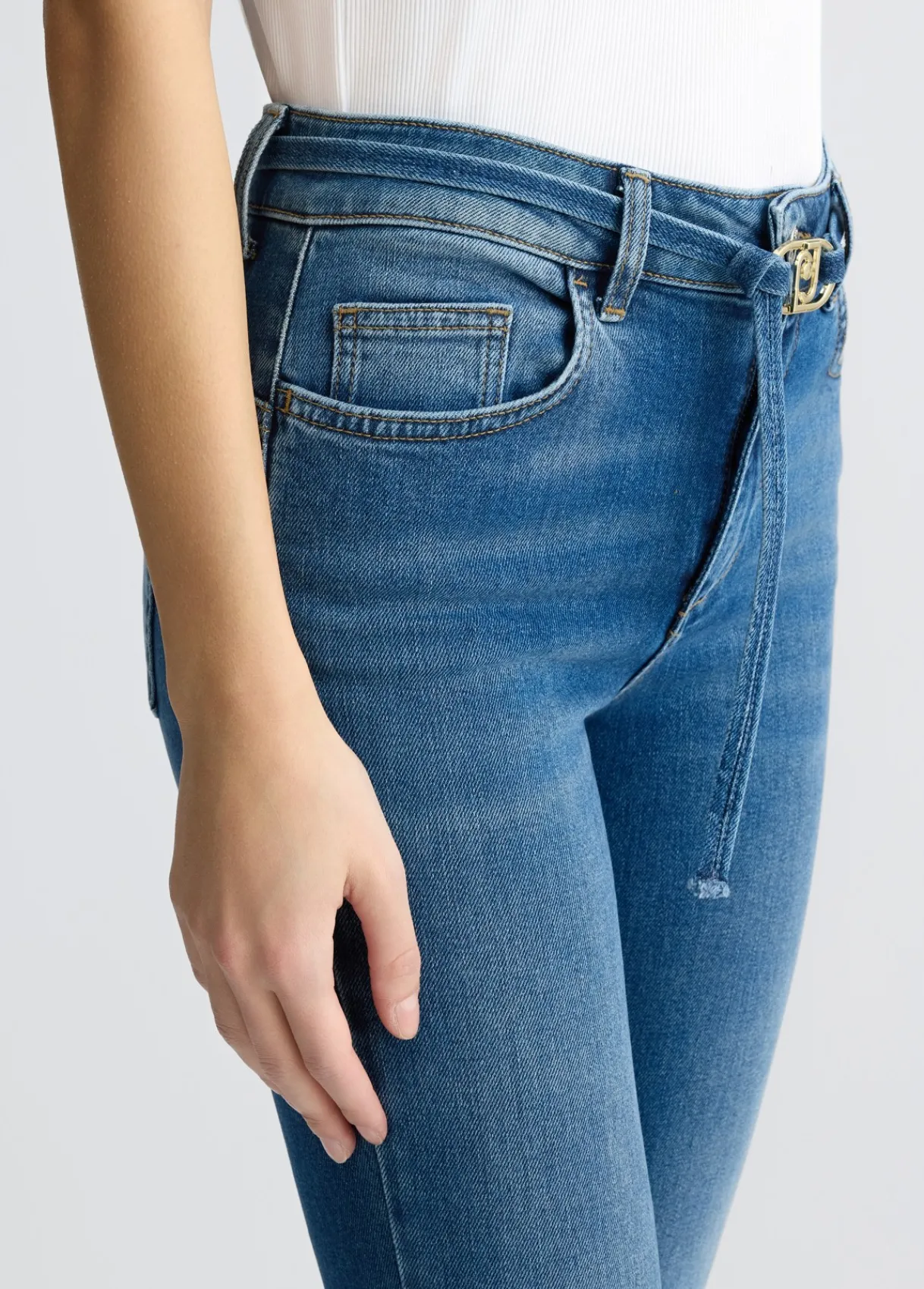 Liu Jo Jean bootcut avec ceinture|Femme Jeans Patte D'Eph