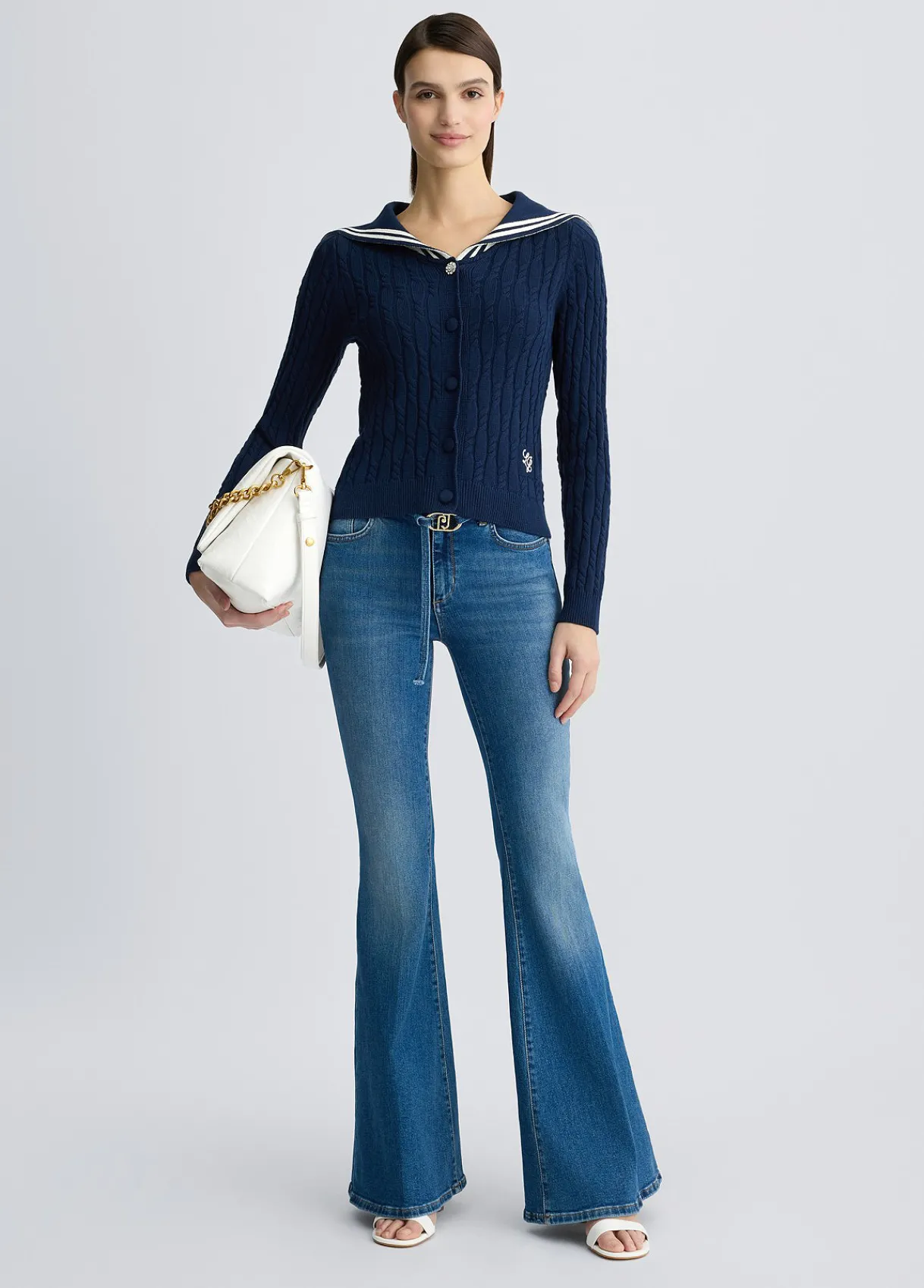 Liu Jo Jean bootcut avec ceinture|Femme Jeans Patte D'Eph