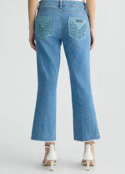 Liu Jo Jean bootcut avec poches en crochet|Femme Jeans Skinny