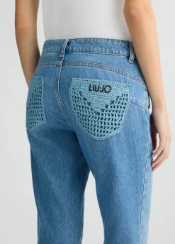 Liu Jo Jean bootcut avec poches en crochet|Femme Jeans Skinny