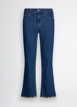 Liu Jo Jean bootcut avec strass|Femme Jeans Bootcut