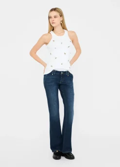 Liu Jo Jean bootcut taille basse|Femme Jeans Bootcut