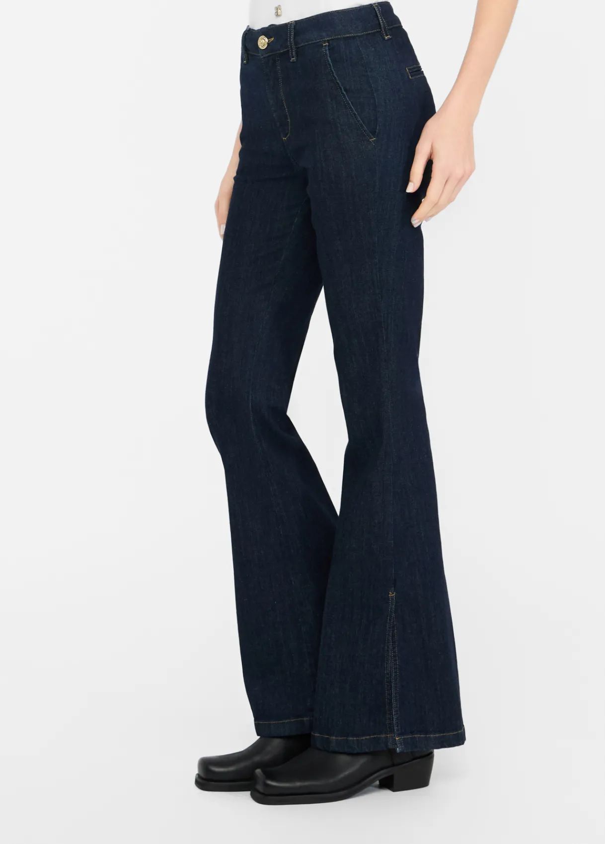 Liu Jo Jean bootcut taille haute|Femme Jeans Bootcut|Jeans Skinny