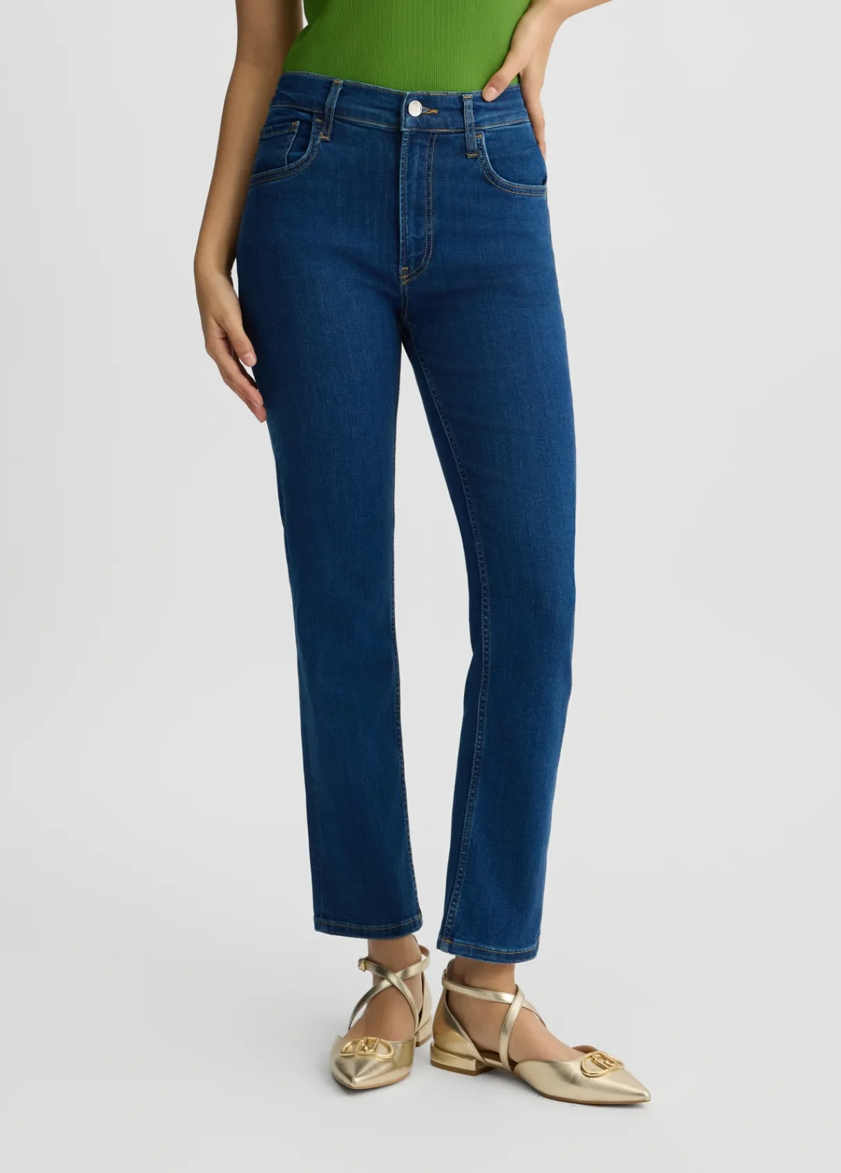 Liu Jo Jean bootcut taille haute|Femme Jeans Bootcut