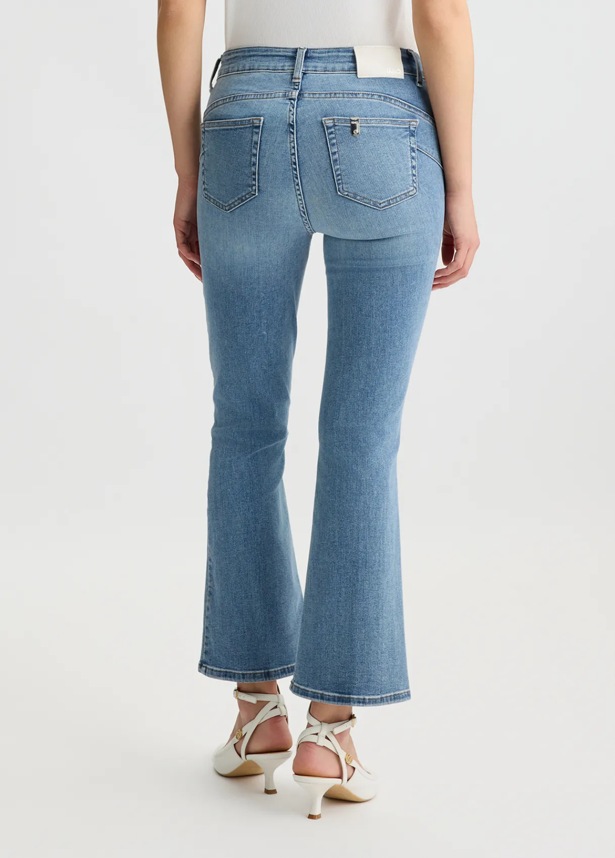 Liu Jo Jean bootcut taille haute|Femme Jeans Skinny