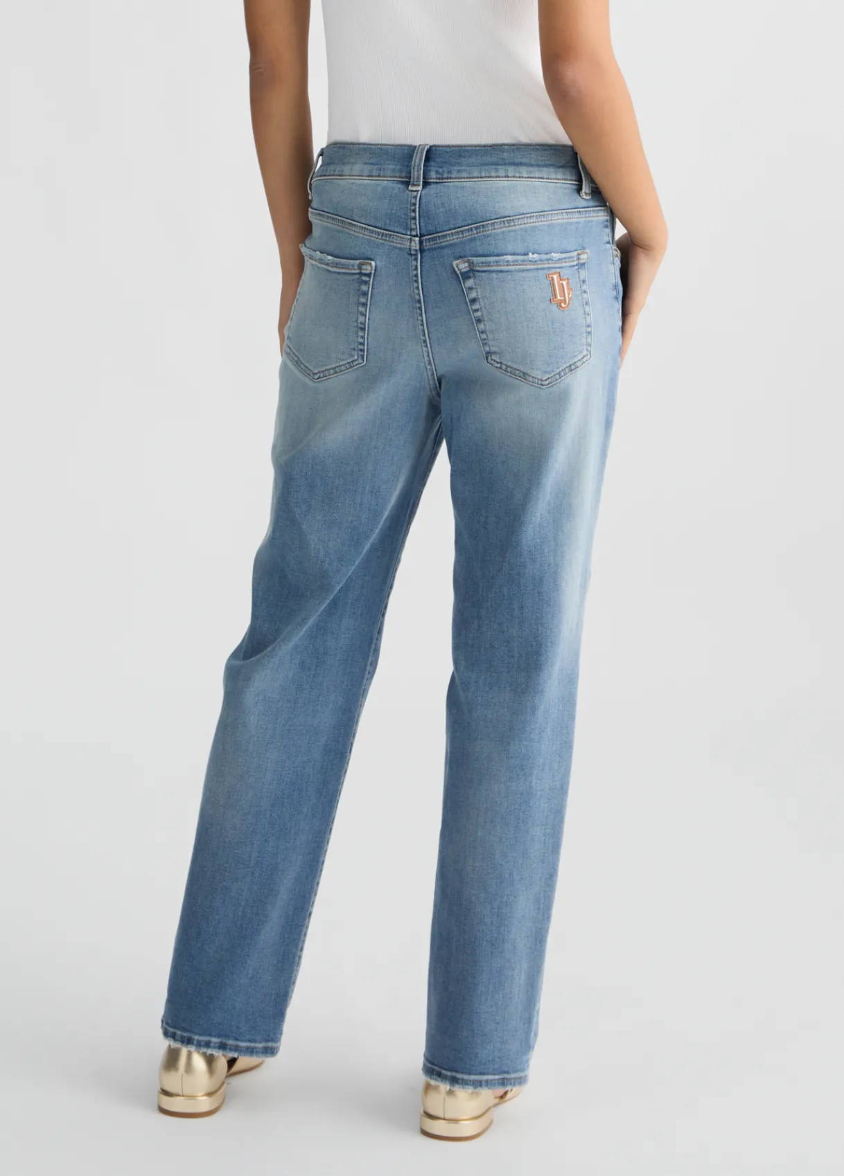 Liu Jo Jean boyfriend à taille basse|Femme Jeans Droit