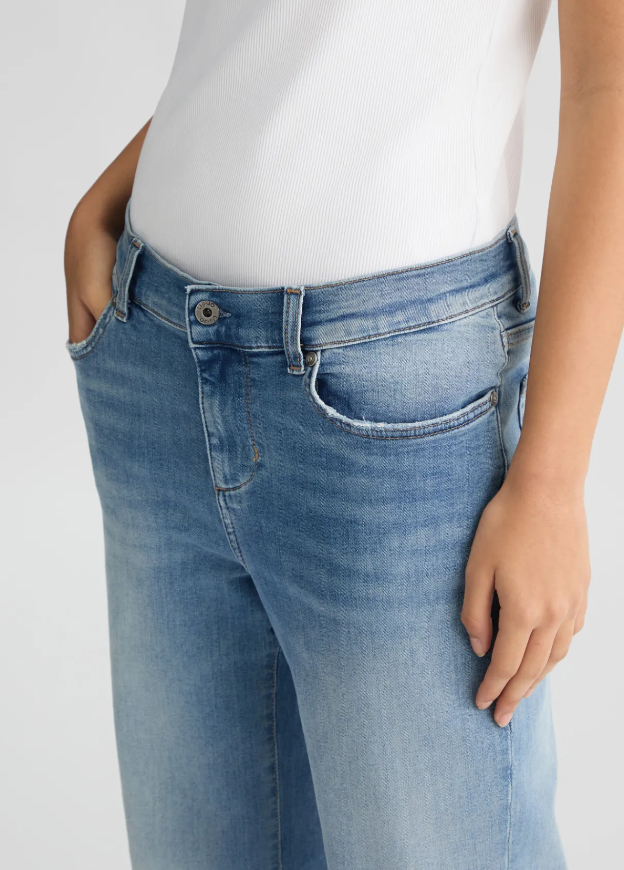 Liu Jo Jean boyfriend à taille basse|Femme Jeans Droit