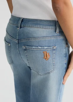 Liu Jo Jean boyfriend à taille basse|Femme Jeans Droit