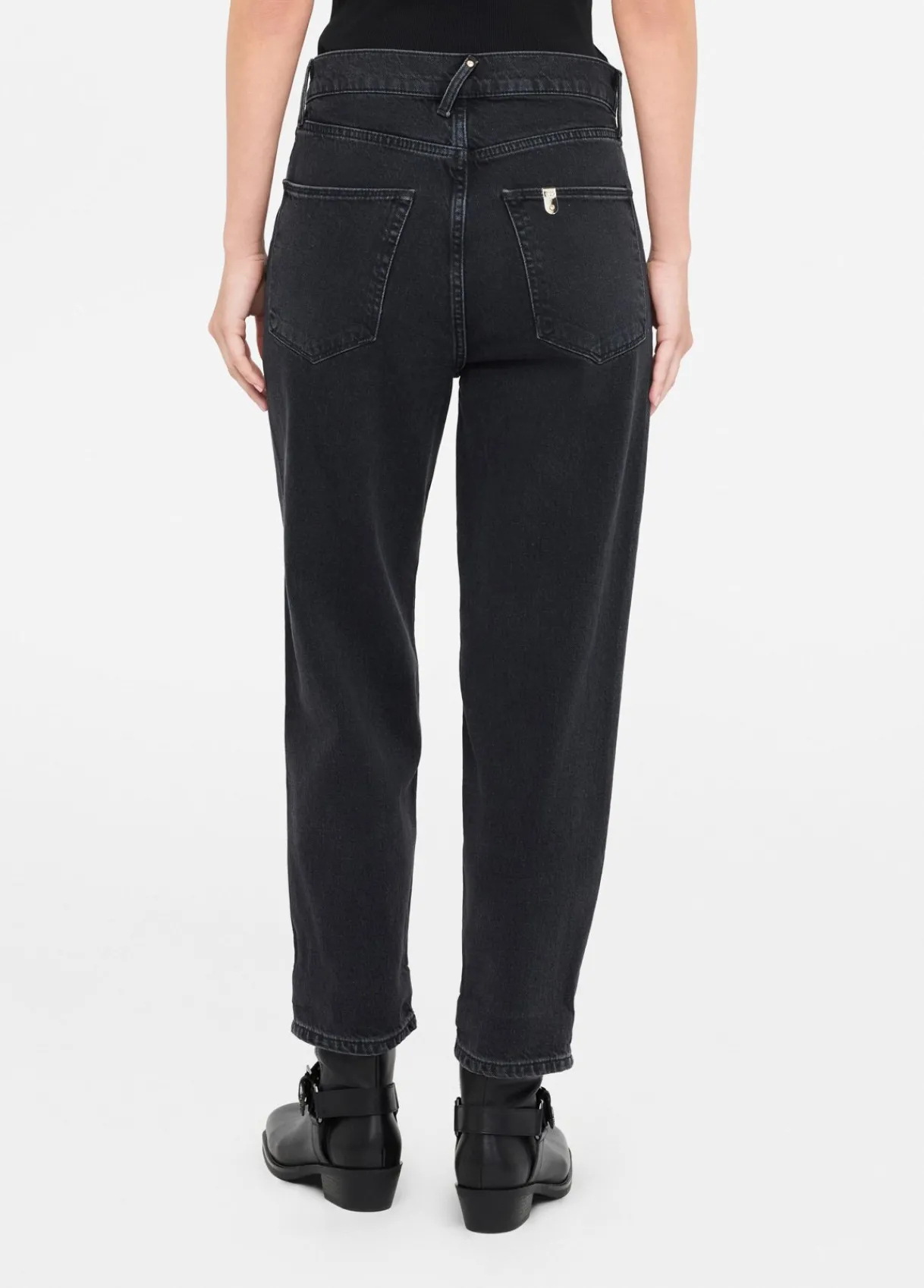 Liu Jo Jean boyfriend avec poche matelassée|Femme Jeans Droit