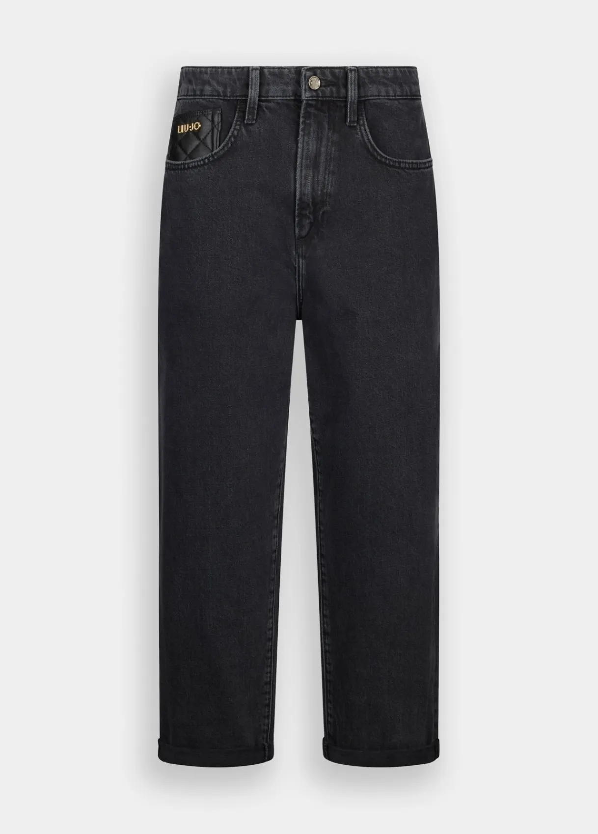 Liu Jo Jean boyfriend avec poche matelassée|Femme Jeans Droit
