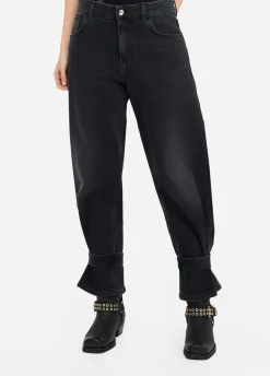 Liu Jo Jean carotte à taille haute|Femme Jeans Droit