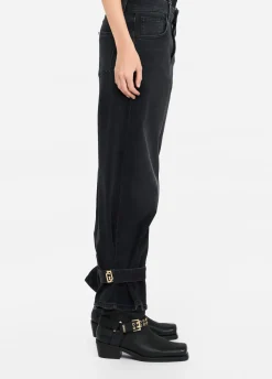 Liu Jo Jean carotte à taille haute|Femme Jeans Droit