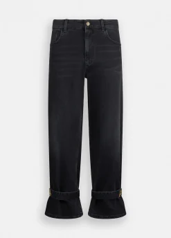 Liu Jo Jean carotte à taille haute|Femme Jeans Droit