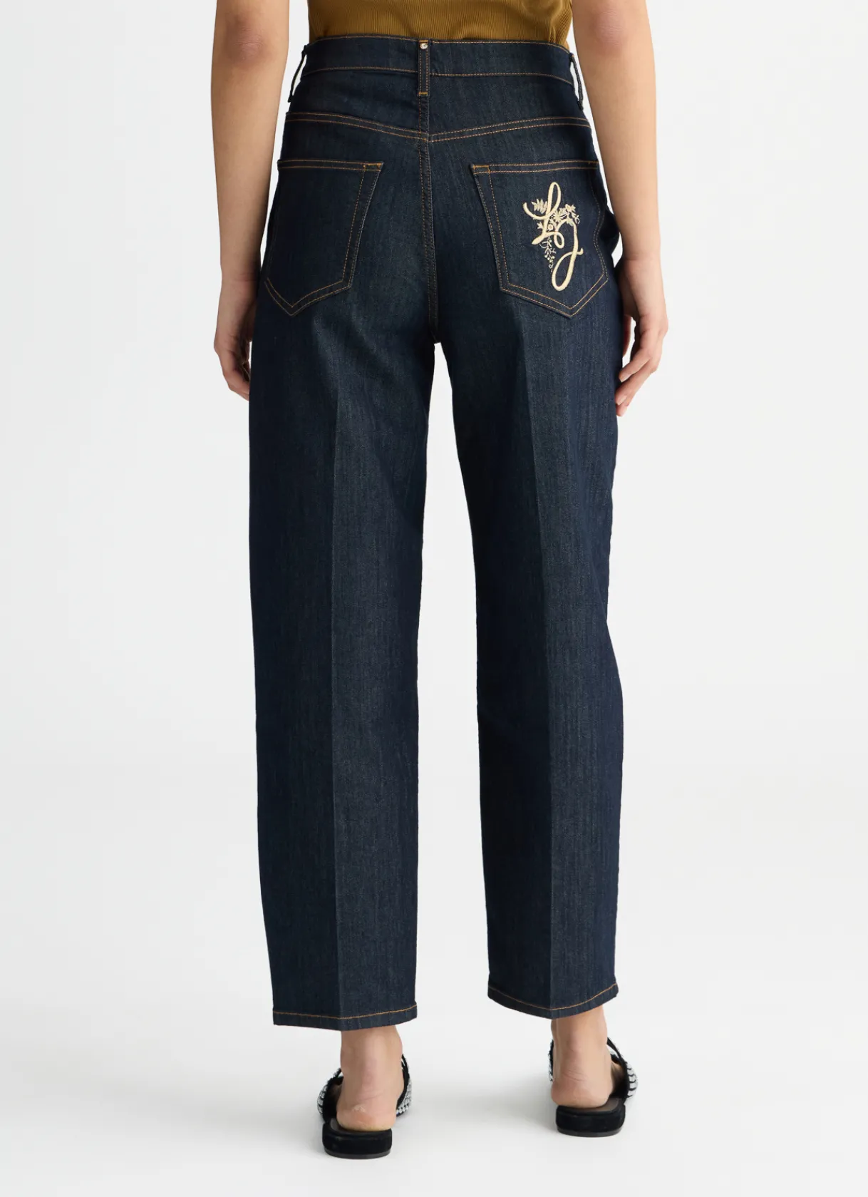Liu Jo Jean carotte à taille haute|Femme Jeans Slim