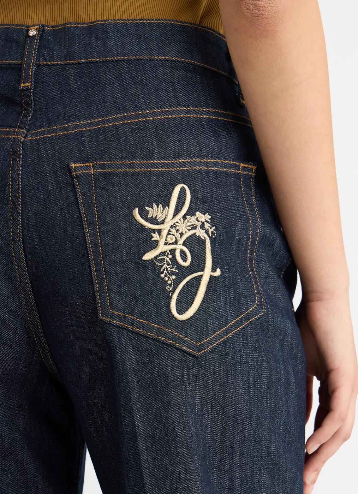 Liu Jo Jean carotte à taille haute|Femme Jeans Slim