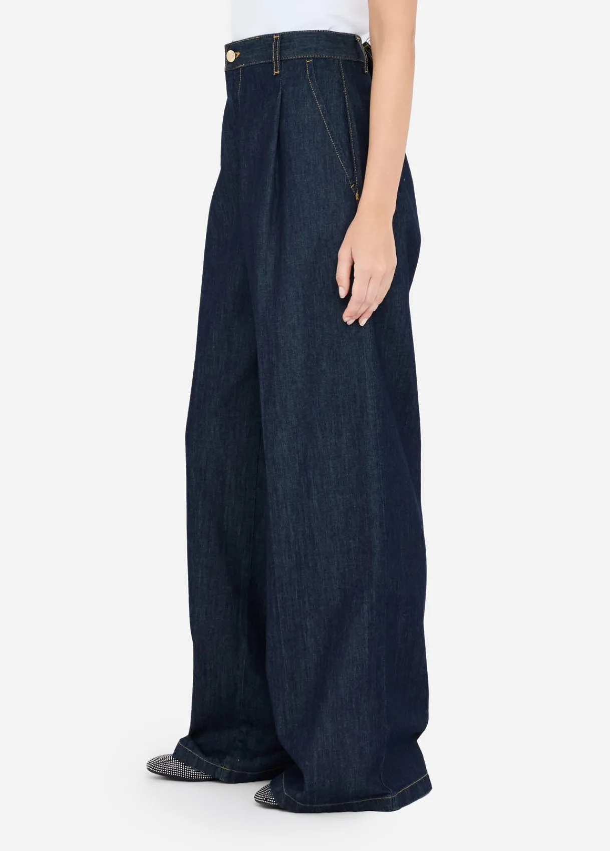 Liu Jo Jean chino évasé|Femme Jeans Patte D'Eph