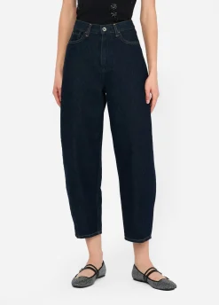 Liu Jo Jean cropped à taille haute|Femme Jeans Droit